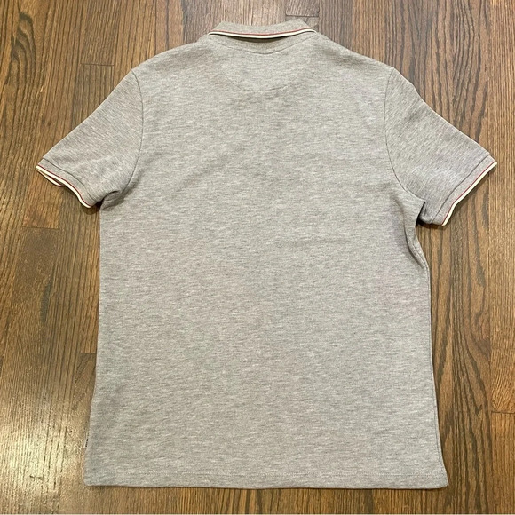 Ted Baker Men’s Textured Polo with Zip Neck - Picture 8 of 8